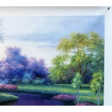 油畫- 油畫風景系列 - 羅密拉(Romanello) - 春之頌 (手繪臨摹) - y13603 